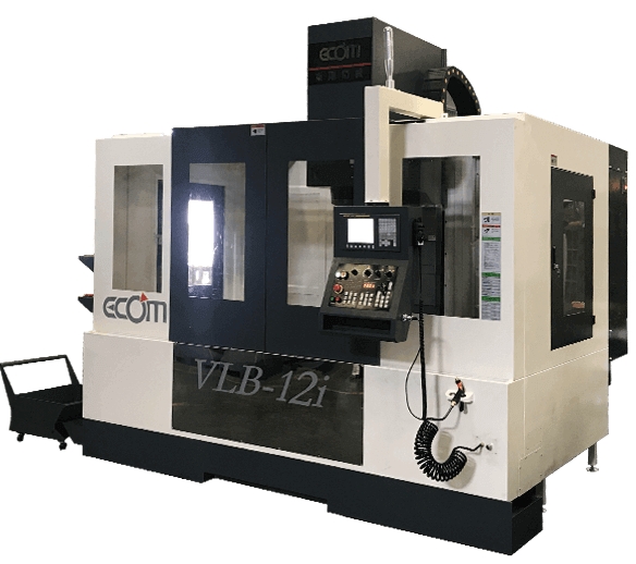 立式加工中心机 VLB-12i－采用超大跨距的鞍座，Y轴四滚柱线轨设计能有效分散重力与加工承受力。