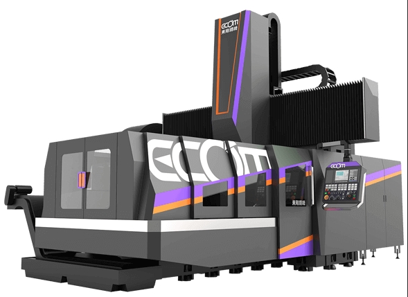 龙门加工中心机 DMCB-2750－X轴、Y轴、Z轴行程分别为5000 / 2700 / 1000 mm，X轴、Y轴、Z轴快速进给速度分别为10 / 10 / 10 m/min。