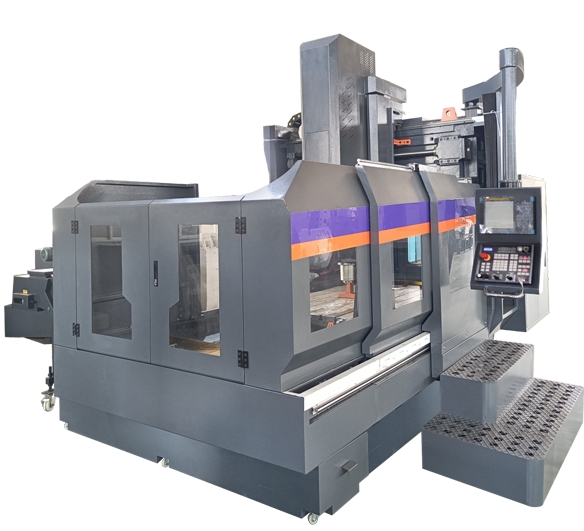 龙门加工中心机 DMC-1316－X轴、Y轴、Z轴行程分别为1600 / 1300 / 600 mm，X轴、Y轴、Z轴快速进给速度分别为15 / 18 / 18 m/min。