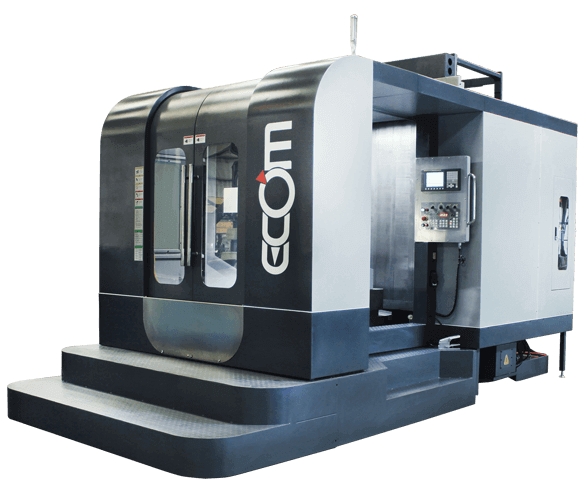 卧式加工中心机 HMC-800A(B)－X轴、Y轴、Z轴行程分别为1300 / 1000 / 1050 mm，X轴、Y轴、Z轴快速进给分别为24 / 24 / 24 m/min。